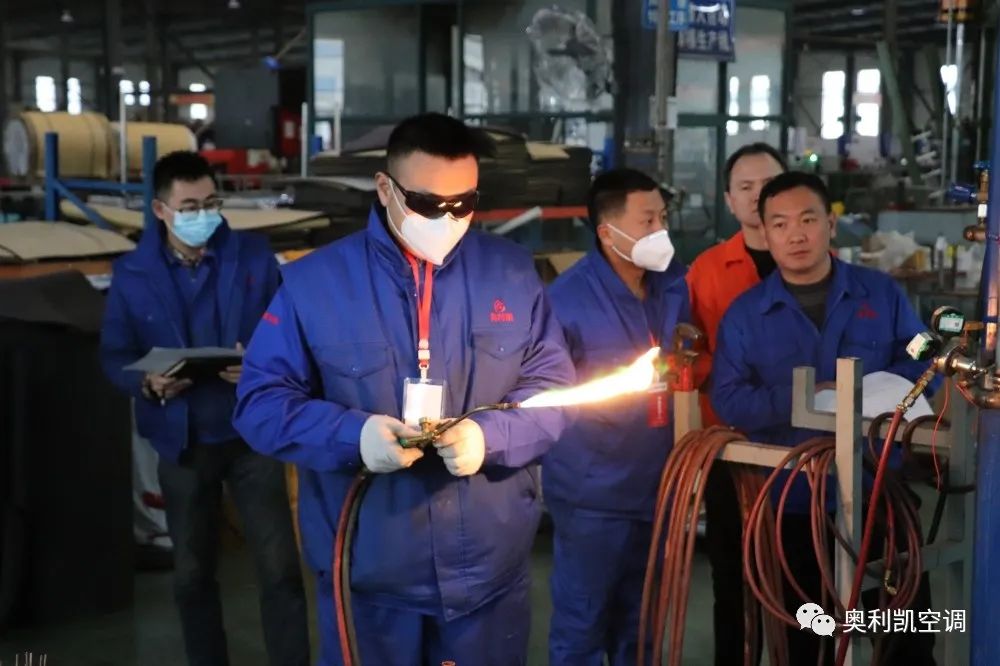 助力員工成長丨奧利凱舉辦焊接作業(yè)技能競賽